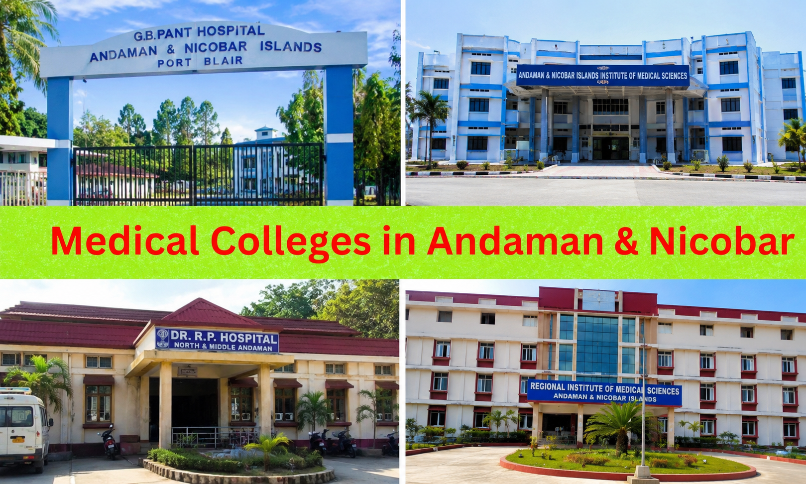 MBBS Colleges in Andaman Nicobar Island